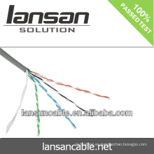 LANSAN cable del LAN del cat5e del utp 24awg estándar con el precio competitivo de la fábrica del cable